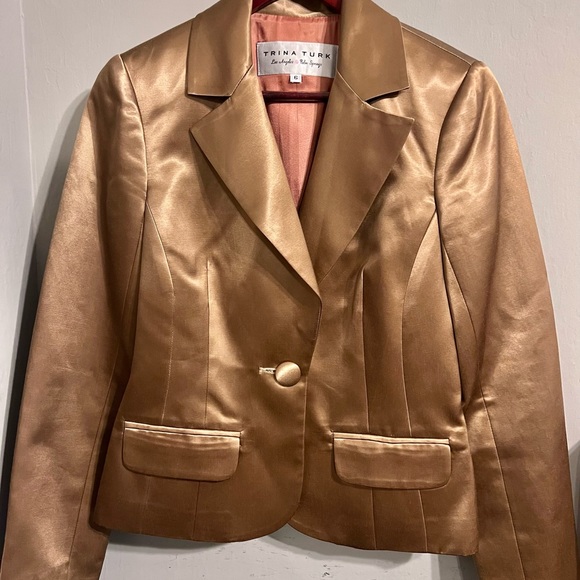 Trina Turk brand blazer size 6 - Picture 1 of 4